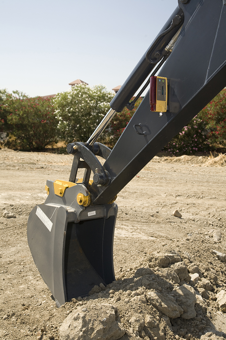 2D - Lasersysteem voor graafmachines Volvo - Topcon